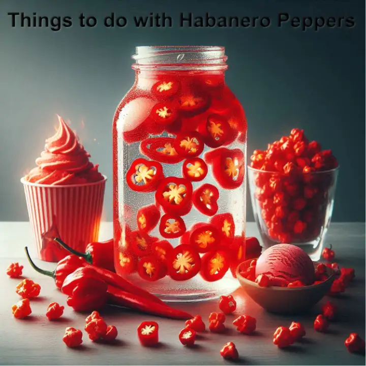 things you can do with habanero peppers are ice cream, popcorn, and vodka